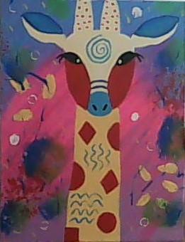 Whimsical Giraffe