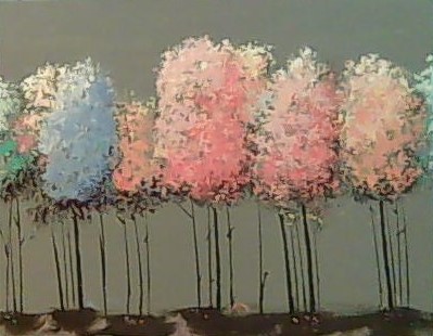 Pastel Trees