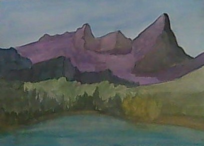 Watercolour Landscape