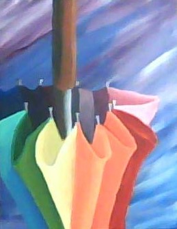 Rainbow Umbrella